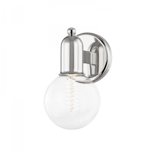 Mitzi by Hudson Valley Lighting Bryce Bath Bracket Nickel, Polished Nickel