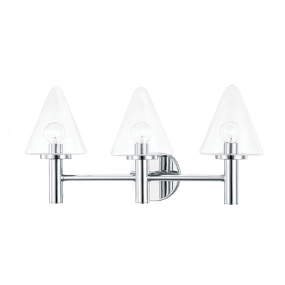 Mitzi by Hudson Valley Lighting Connie Bath Bracket Chrome, Polished Chrome