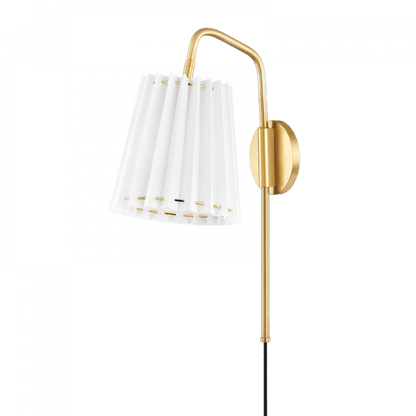 Mitzi by Hudson Valley Lighting Demi Wall Sconce Black
