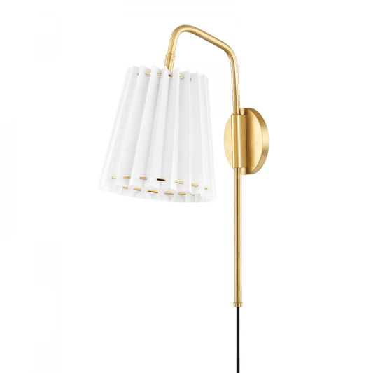 Mitzi by Hudson Valley Lighting Demi Wall Sconce Black