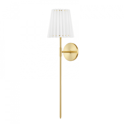 Mitzi by Hudson Valley Lighting Demi Wall Sconce Brass, Aged Brass