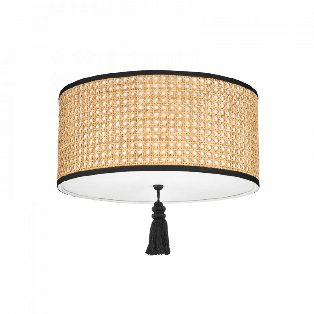 Mitzi by Hudson Valley Lighting Dolores Flush Mount Black