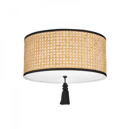 Mitzi by Hudson Valley Lighting Dolores Flush Mount Black