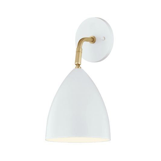 Mitzi by Hudson Valley Lighting Gia Wall Sconce Antique Brass, Aged Brass