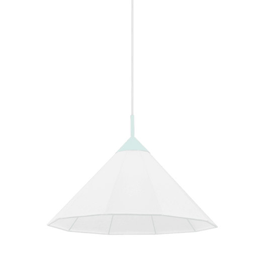Mitzi by Hudson Valley Lighting Gloria Pendant Blue, Robins Egg Blue