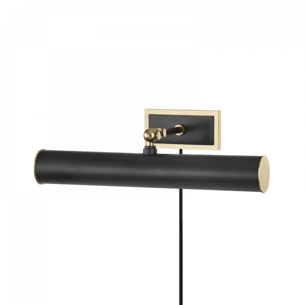 Mitzi by Hudson Valley Lighting Holly Picture Light With Plug Bronze, Aged Olde Bronze