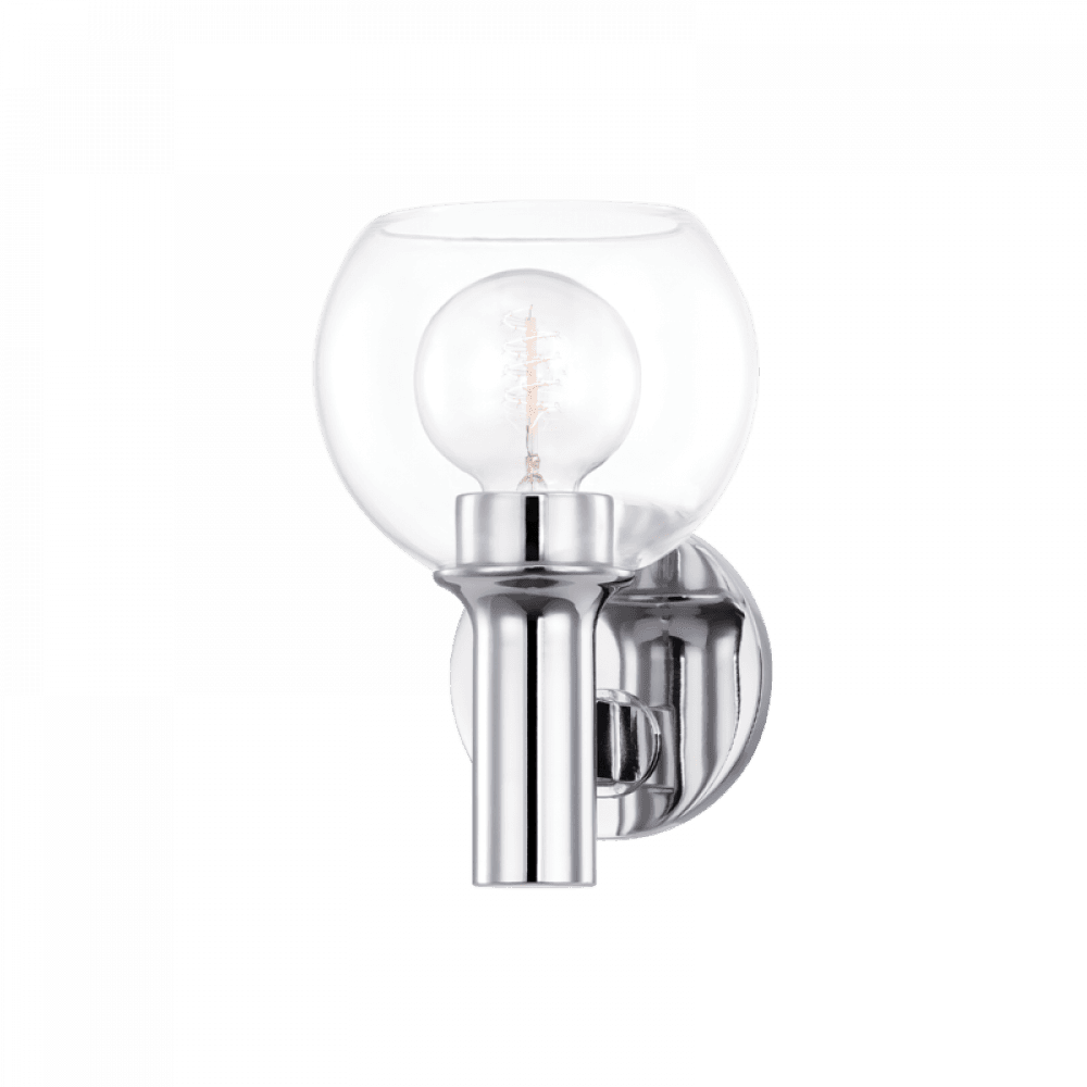 Mitzi by Hudson Valley Lighting Leslie Bath Bracket Chrome, Polished Chrome