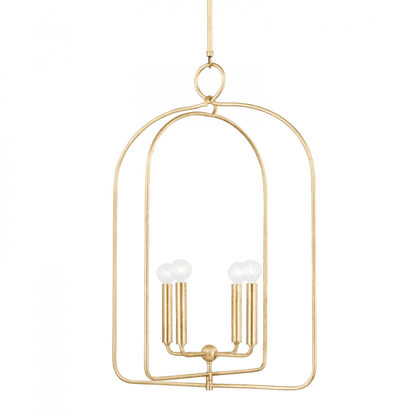 Mitzi by Hudson Valley Lighting Mallory Large Pendant Gold Leaf, Gold