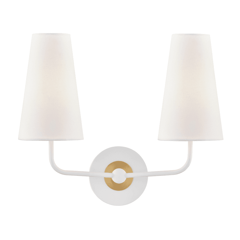Mitzi by Hudson Valley Lighting Merri Wall Sconce Antique Brass, Aged Brass