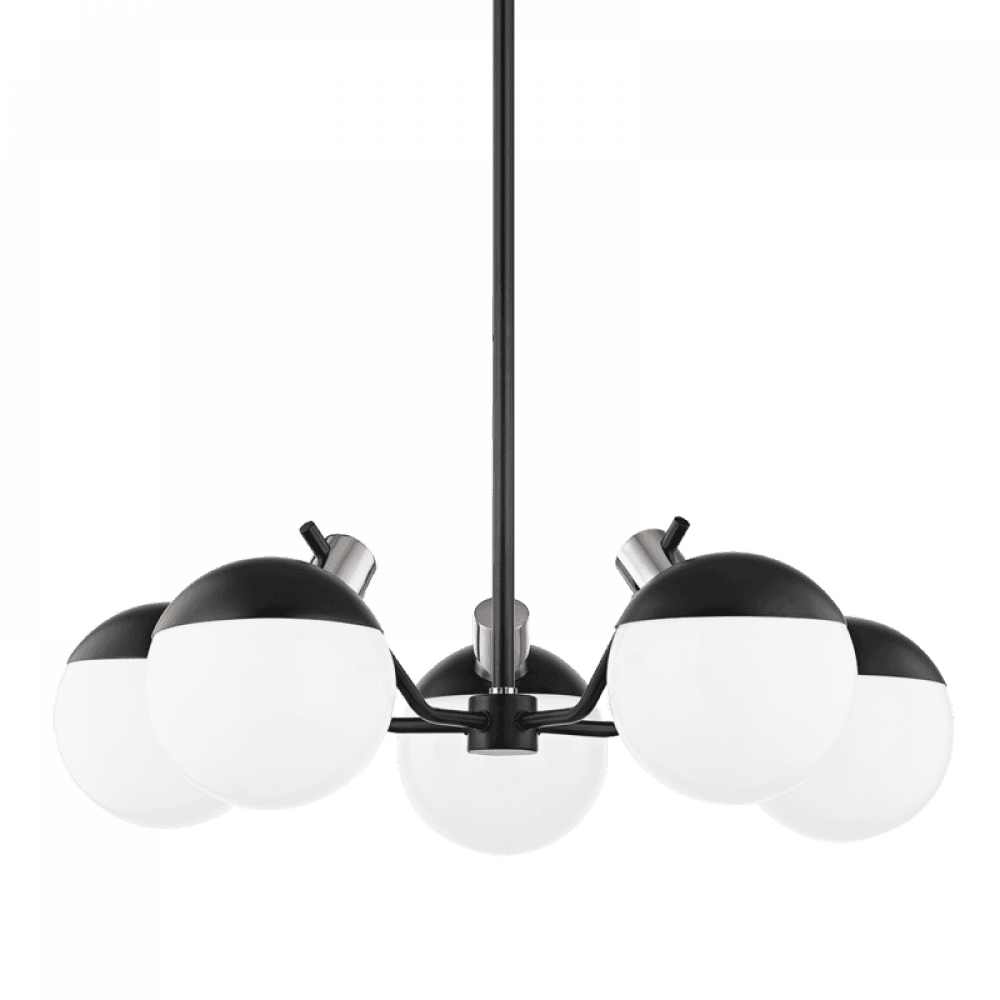 Mitzi by Hudson Valley Lighting Miranda Chandelier Polished Nickel