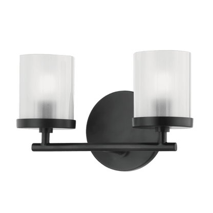 Mitzi by Hudson Valley Lighting Ryan Bath Bracket Black