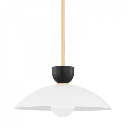 Mitzi by Hudson Valley Lighting Whitley Large Pendant Brass, Aged Brass