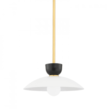 Mitzi by Hudson Valley Lighting Whitley Pendant Brass, Aged Brass