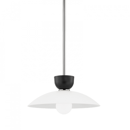 Mitzi by Hudson Valley Lighting Whitley Pendant Nickel, Polished Nickel