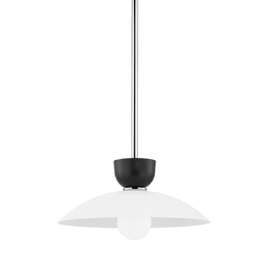 Mitzi by Hudson Valley Lighting Whitley Pendant Nickel, Polished Nickel