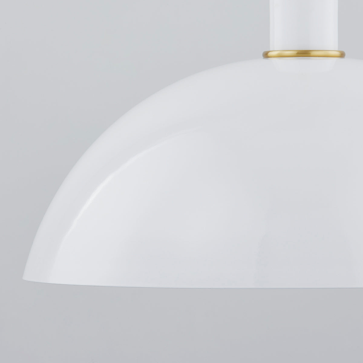 Mitzi by Hudson Valley Lighting Camille Large Pendant in Aged Brass, detail view 2