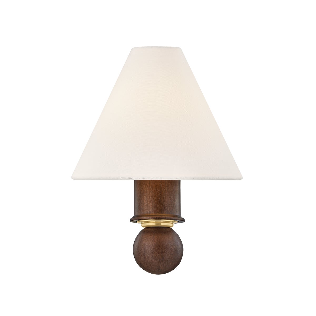 Mitzi by Hudson Valley Lighting Candice Wall Sconce in Aged Brass