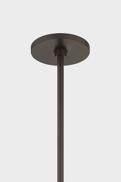 Mitzi by Hudson Valley Lighting Caraway Chandelier in True Bronze, detail view 6