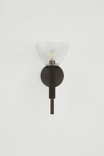 Mitzi by Hudson Valley Lighting Caraway Wall Sconce in True Bronze, detail view 1