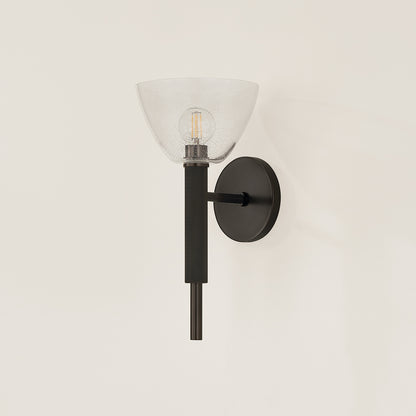 Mitzi by Hudson Valley Lighting Caraway Wall Sconce in True Bronze, detail view 3