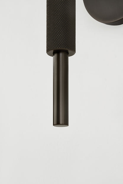 Mitzi by Hudson Valley Lighting Caraway Wall Sconce in True Bronze, detail view 4