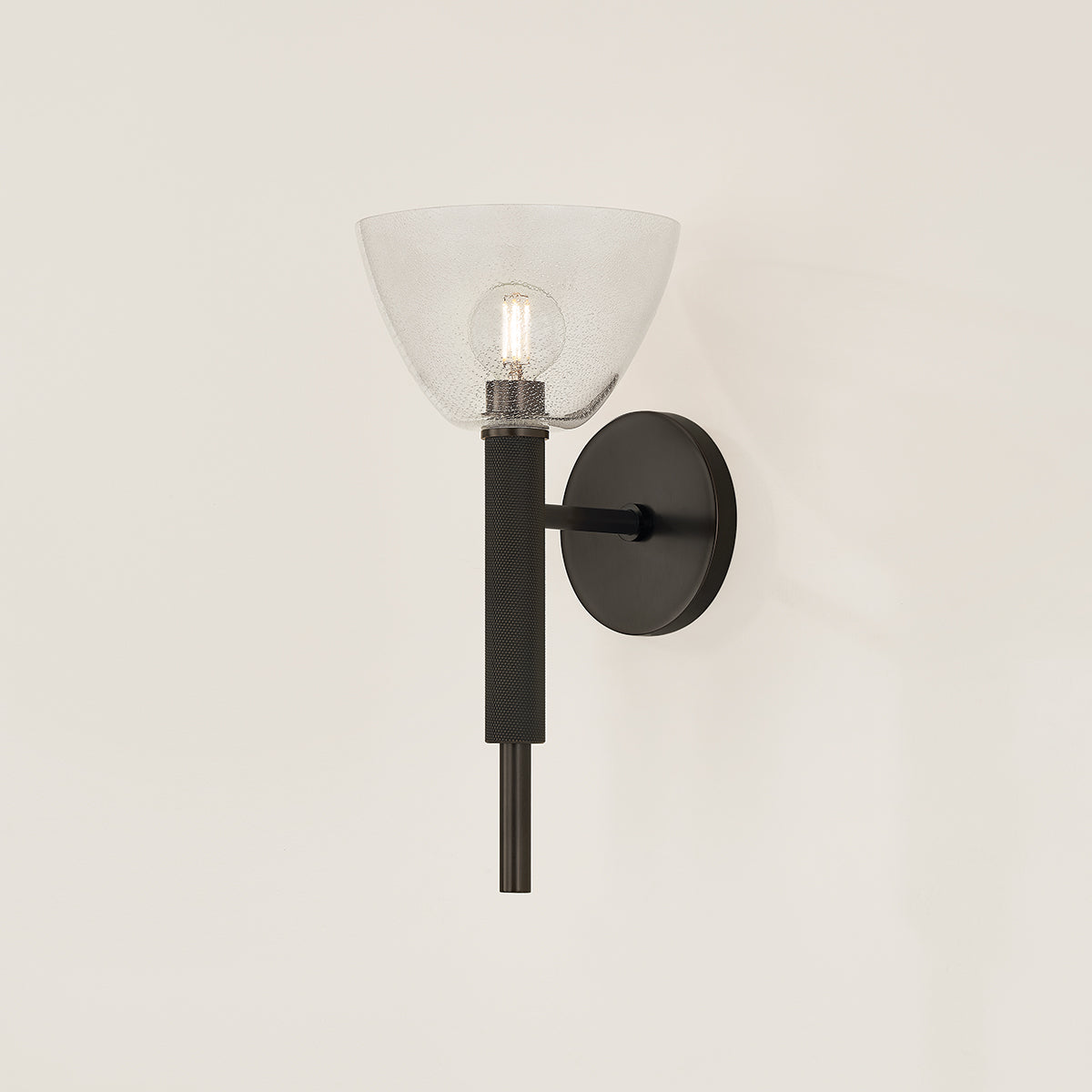Mitzi by Hudson Valley Lighting Caraway Wall Sconce in True Bronze, detail view 5