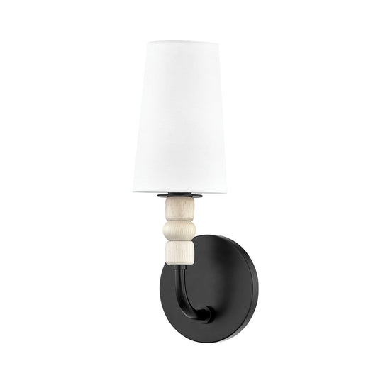 Mitzi by Hudson Valley Lighting Casey Wall Sconce in Soft Black