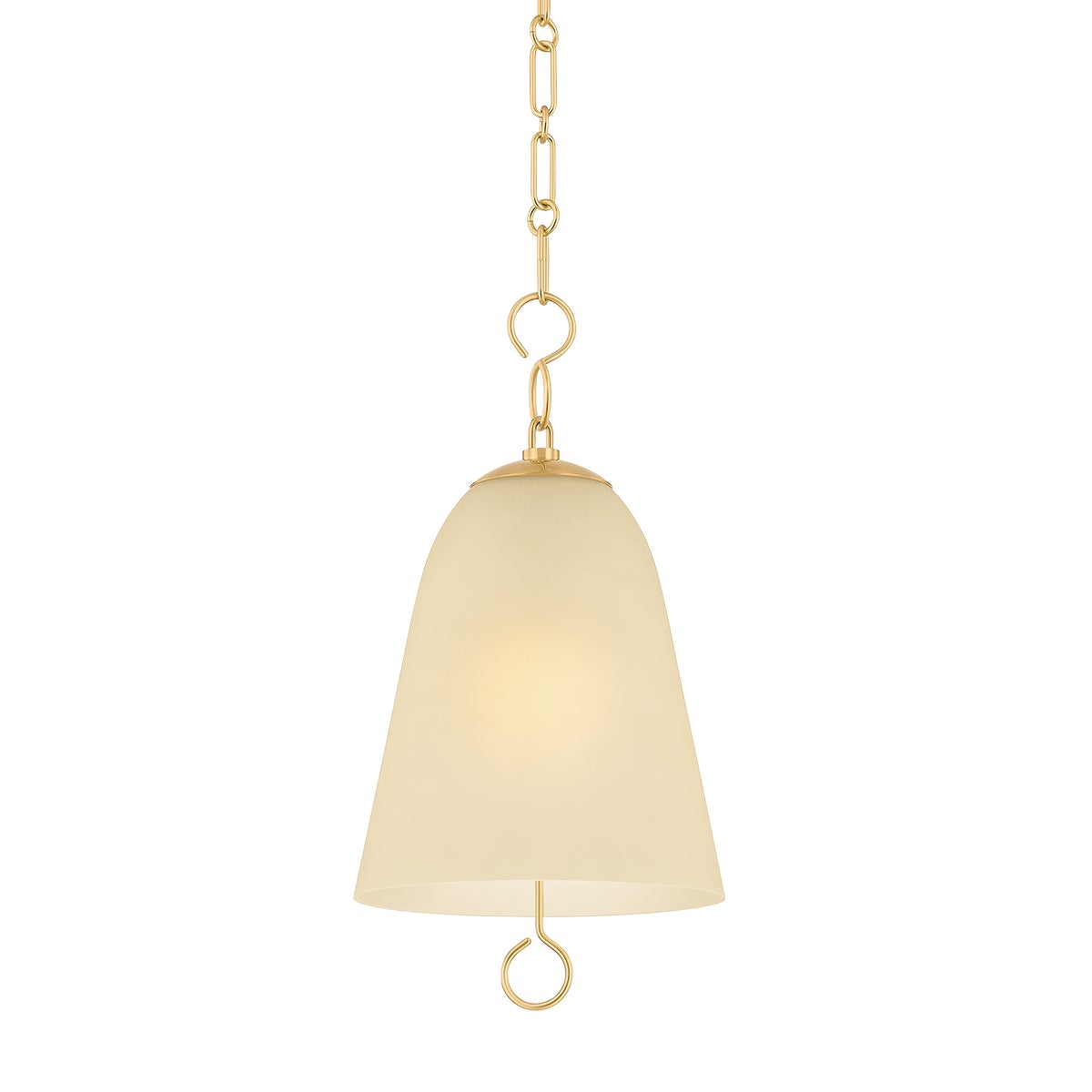 Mitzi by Hudson Valley Lighting Christine Large Pendant in Aged Brass
