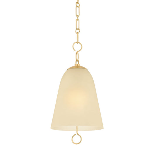 Mitzi by Hudson Valley Lighting Christine Large Pendant in Aged Brass