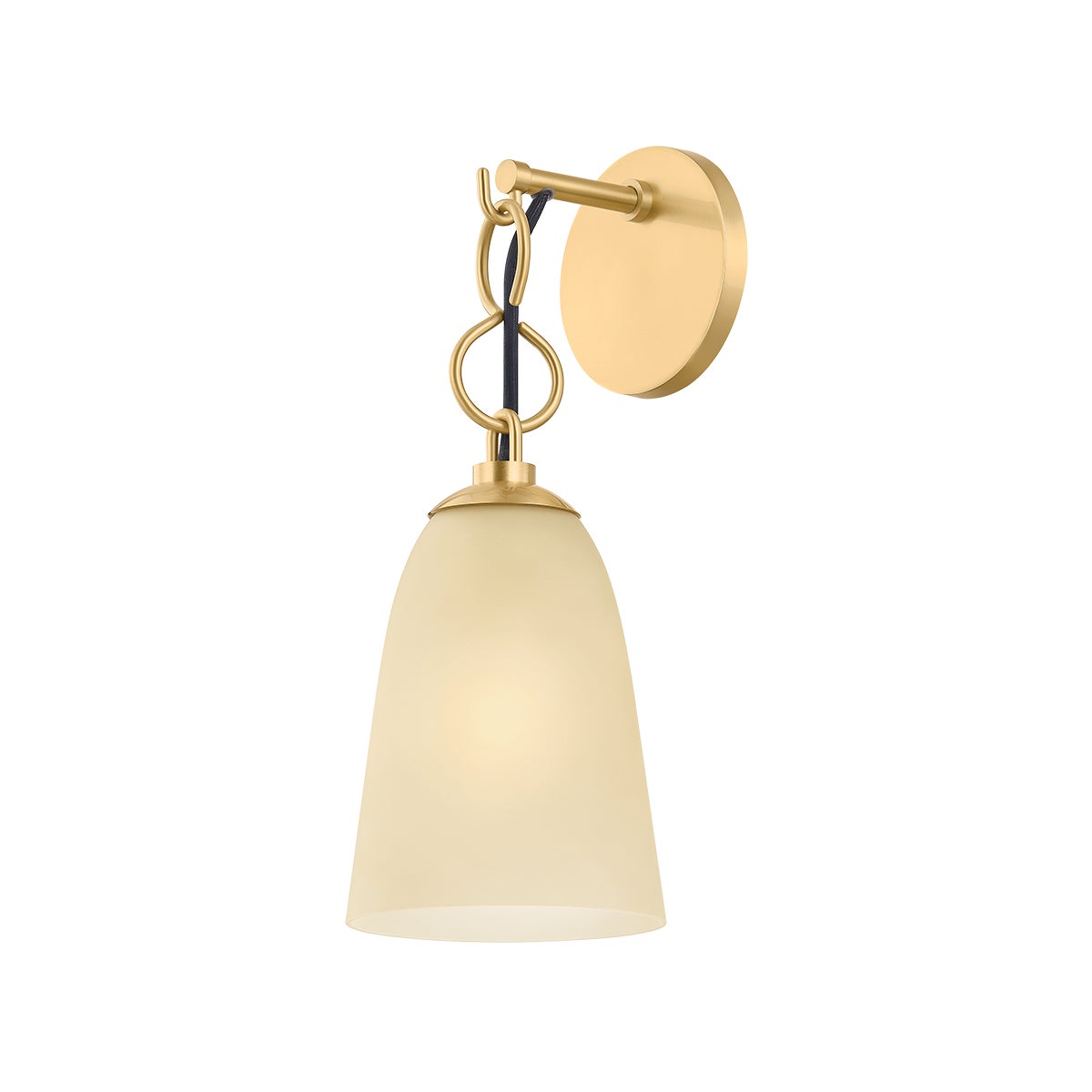 Mitzi by Hudson Valley Lighting Christine Wall Sconce in Aged Brass