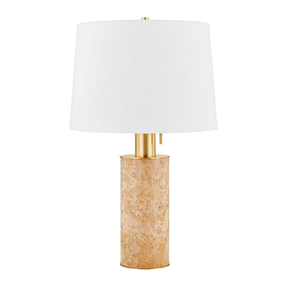 Mitzi by Hudson Valley Lighting Clarissa Table Lamp in Aged Brass