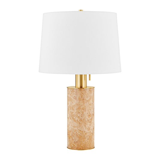 Mitzi by Hudson Valley Lighting Clarissa Table Lamp in Aged Brass