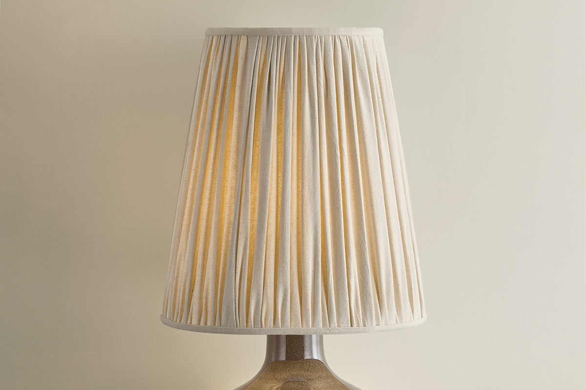 Mitzi by Hudson Valley Lighting Clementine Table Lamp in Aged Brass / Ceramic Mocha Luce, detail view 2