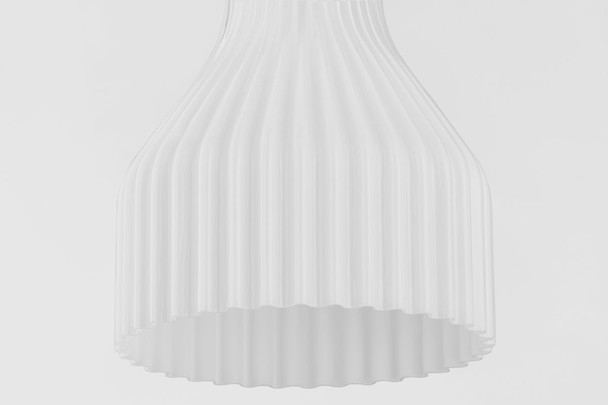 Mitzi by Hudson Valley Lighting Corinthia Small Pendant in Aged Brass, detail view 2