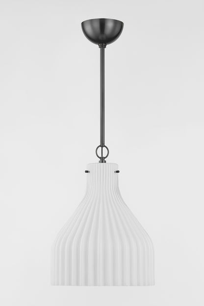 Mitzi by Hudson Valley Lighting Corinthia Large Pendant in Old Bronze, detail view 1