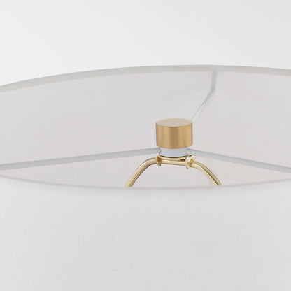 Mitzi by Hudson Valley Lighting Cort Table Lamp in Aged Brass, detail view 2