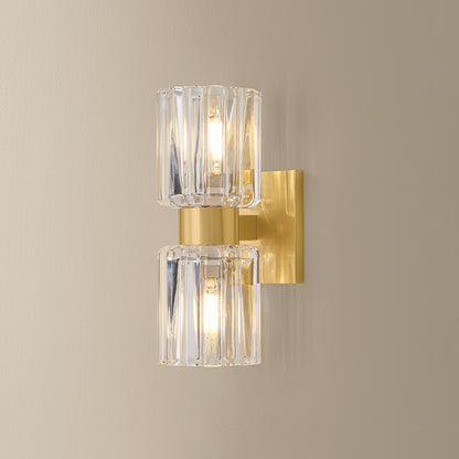 Mitzi by Hudson Valley Lighting Danae 2-Light Vanity Light in Aged Brass, detail view 5