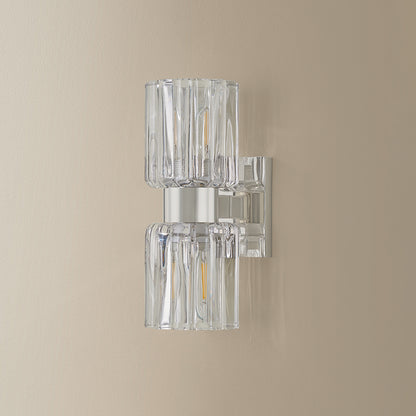 Mitzi by Hudson Valley Lighting Danae 2-Light Vanity Light in Polished Nickel, detail view 3