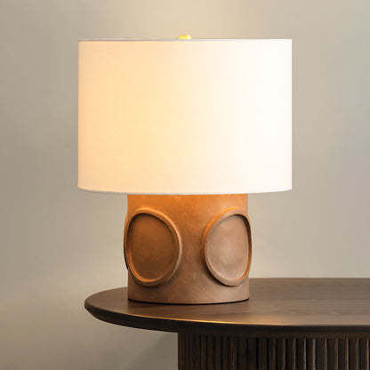 Mitzi by Hudson Valley Lighting Davie Table Lamp in Aged Brass, detail view 8