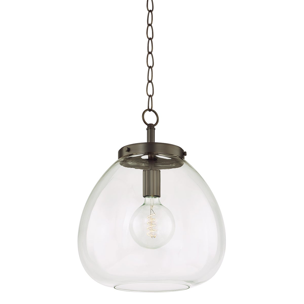 Mitzi by Hudson Valley Lighting Della Large Pendant in True Bronze