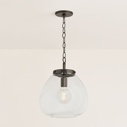Mitzi by Hudson Valley Lighting Della Large Pendant in True Bronze, detail view 5