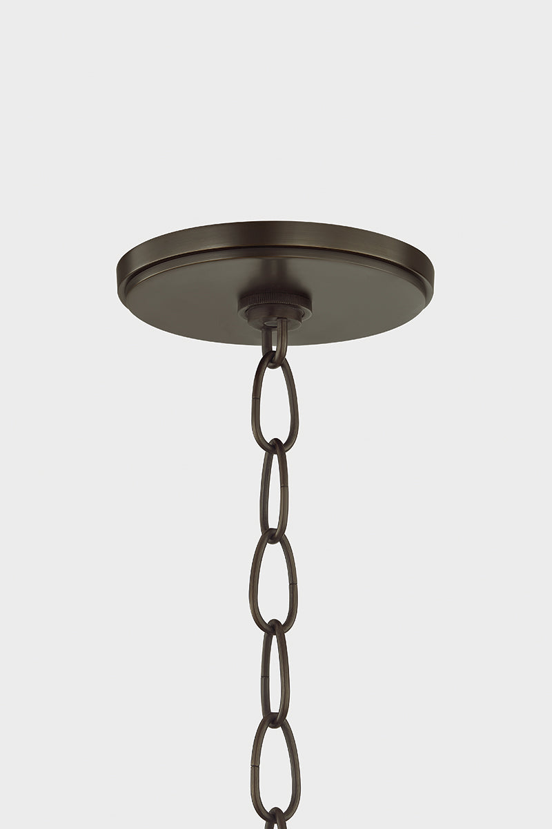 Mitzi by Hudson Valley Lighting Della Large Pendant in True Bronze, detail view 6