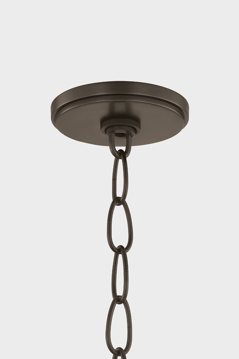 Mitzi by Hudson Valley Lighting Della Small Pendant in True Bronze, detail view 6