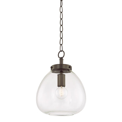 Mitzi by Hudson Valley Lighting Della Small Pendant in True Bronze
