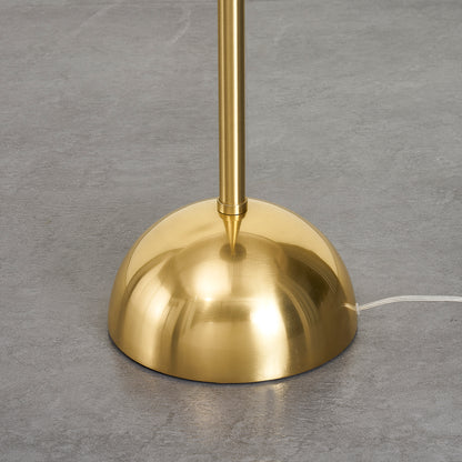 Mitzi by Hudson Valley Lighting Destiny Floor Lamp in Aged Brass, detail view 2