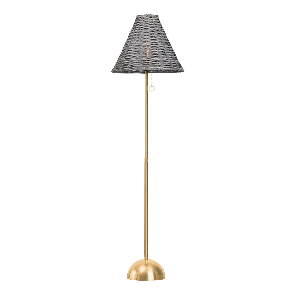 Mitzi by Hudson Valley Lighting Destiny Floor Lamp in Aged Brass