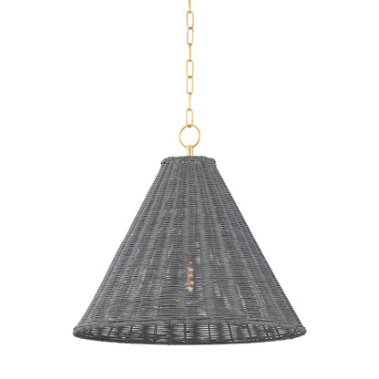 Mitzi by Hudson Valley Lighting Destiny Pendant in Aged Brass