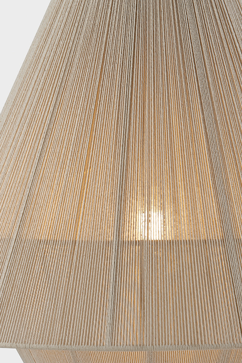 Mitzi by Hudson Valley Lighting Eleanor Small Pendant in Aged Brass, detail view 6