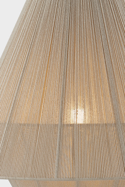 Mitzi by Hudson Valley Lighting Eleanor Small Pendant in Aged Brass, detail view 6