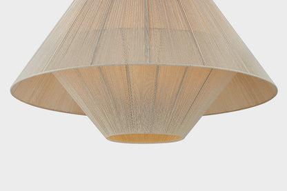 Mitzi by Hudson Valley Lighting Eleanor Large Pendant in Aged Brass, detail view 7